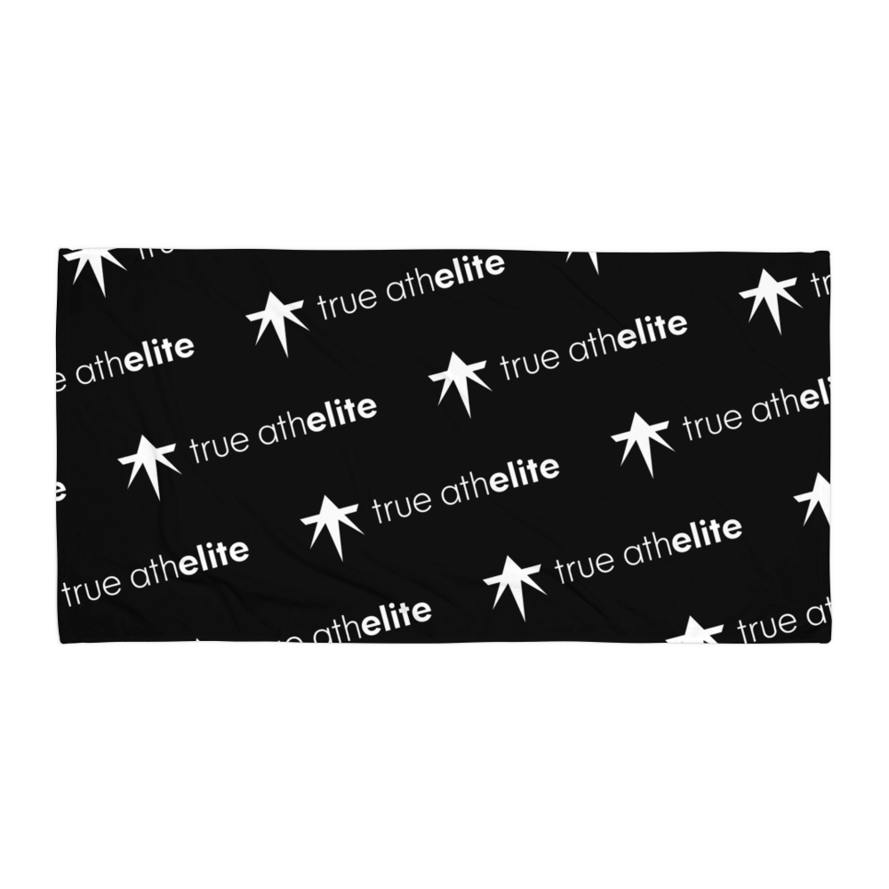 true athelite - Black Towel