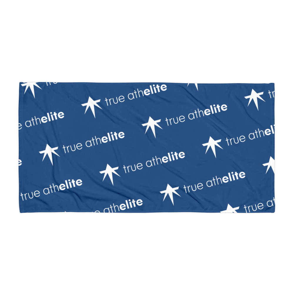 true athelite - Blue Towel