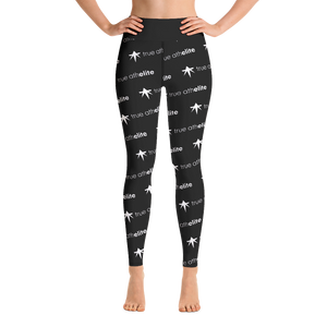 true athelite - Black Yoga Leggings